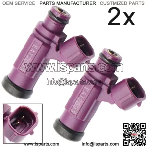 2x Fuel Injector Fits KAWASAKI MULE 4010 4000 EAT259 2009-2017 49033-2060