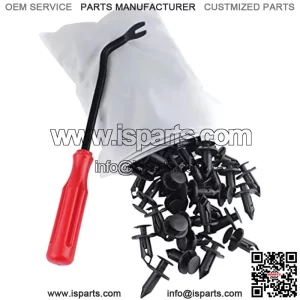 150pcs ATV UTV Body Fastener Rivets Push Pin Compatible with Can Am 293150089 Polaris 7661855 RZR Ranger Suzuki Kawasaki Rancher 90653-HC4-900 Plastic Fender Clips