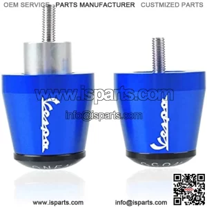Motorcycle Handlebar Ends Handle Bar End Grips Cap for Vespa LT LX GT GTS GTV 60 125 150 200 250 300 300ie Aluminum Accessories Motorcycle Hand Bar Ends