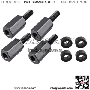 4X Seat Riser Seat Lift Kit Upright Seating Position Lift Up for Maverick X3 UTV