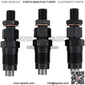 3Pcs Fuel Injector AM882410 MIA881565 Compatible for John Deere Tractor 1023E 1025R 1026R 2025R 2026R Replacement