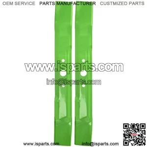 Lawn Mower Blade Set for John Deere GX325 GX335 LX255 42C Decks M135881 M148613 M159047 (High-Lift)