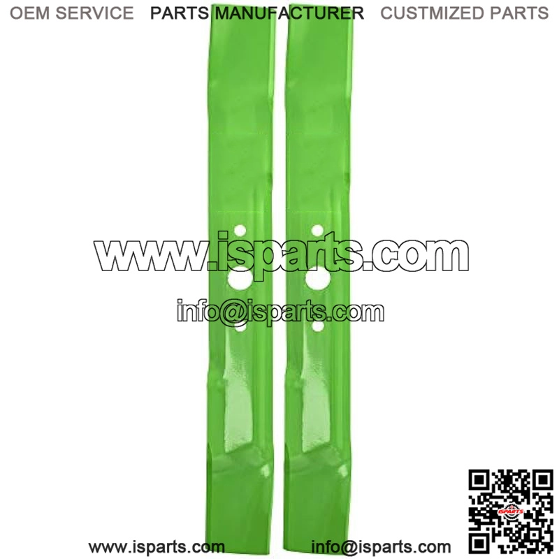 Lawn Mower Blade Set for John Deere GX325 GX335 LX255 42C Decks M135881 M148613 M159047 (High-Lift)