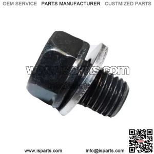 1981-2019 Kawasaki Bayou Lakota Mojave  KFX KLT Oil Pan Drain Plug & Washer K100