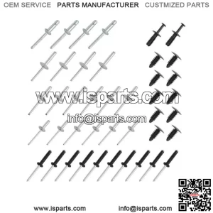 Complete Body Rivet Kit For EZGO TXT 1994-up Golf Cart Gas and Electric 42PCS