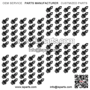 100 Fender Rivet Clips for Polaris Sportsman 500 / Sportsman 570 800 7661855 (For: Polaris Sportsman 570)