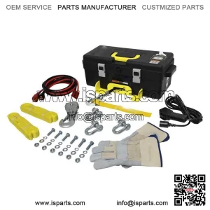 Winch2Go 12V Portable Winch 4000 LB Capacity With 50' Steel Rope