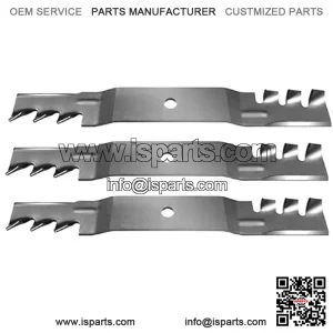 3 Mulching Blades For 50" Cut  MX5050 SS5000 Timecutter Z-Mower 5000 Series