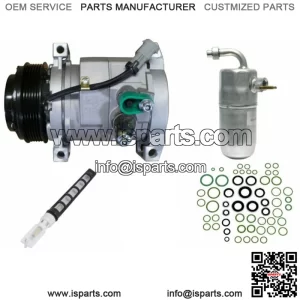 A/C AC Compressor Kit For 2007-2010 Silverado 3500 HD (6.6L Diesel) (For: Chevrolet Silverado 3500 HD)