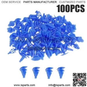 100xCar Parts Door Window Seal Sealing Strip Weatherstrip Retainer Fastener Clip (For: More than one vehicle)