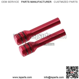 4Pcs Red Universal Car Interior Parts Door Locking Lock Knob Pull Pins Cover (For: Ford F-150)