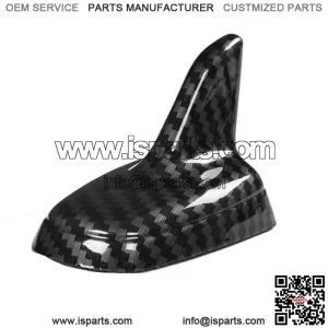Black Carbon Fiber Look Car Roof Aerial Shark Fin Style Antenna Decor Trim Parts (For: Ford F-150)