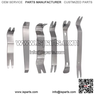 6x Clip Panel Dashboard Radio Interior Repair Steel Car Removal Pry Tool Parts (For: Ford F-150)