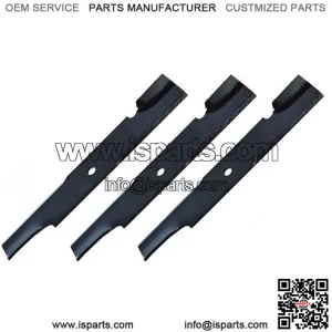 Set of 3 Oregon Blades for 61" Cut Replaces Ferris 5020842, 5020842S