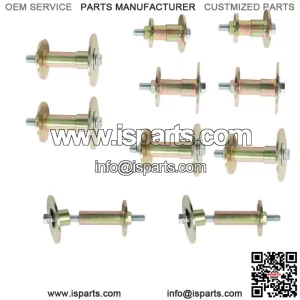 For 1978-1979 Ford Bronco 6-103 Body Mount Hardware 40 Piece Kit