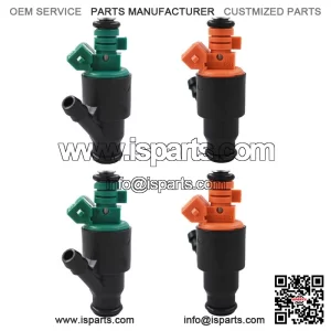 4 PCS Fuel Injector Nozzles 0280150504 0280150502 For 95-2002 Kia Sportage 2.0L