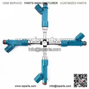 23250-37020 Set Of 4 Fuel Injectors Fit For 2011 Lexus CT200h 1.8L 4-Door