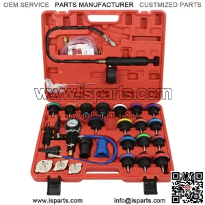 Universal Radiator Pressure Tester, Vacuum Cooling System Tool Refill Kit