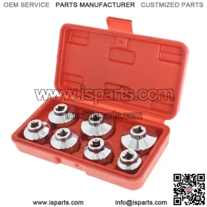 Paper Cartridge Housing Oil Filter Cap Wrench Socket Set Tool Kit