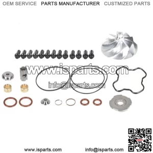 For Ford Powerstroke 7.3 GTP38/TP38 9+0 Billet Compressor Wheel Rebuild Kit