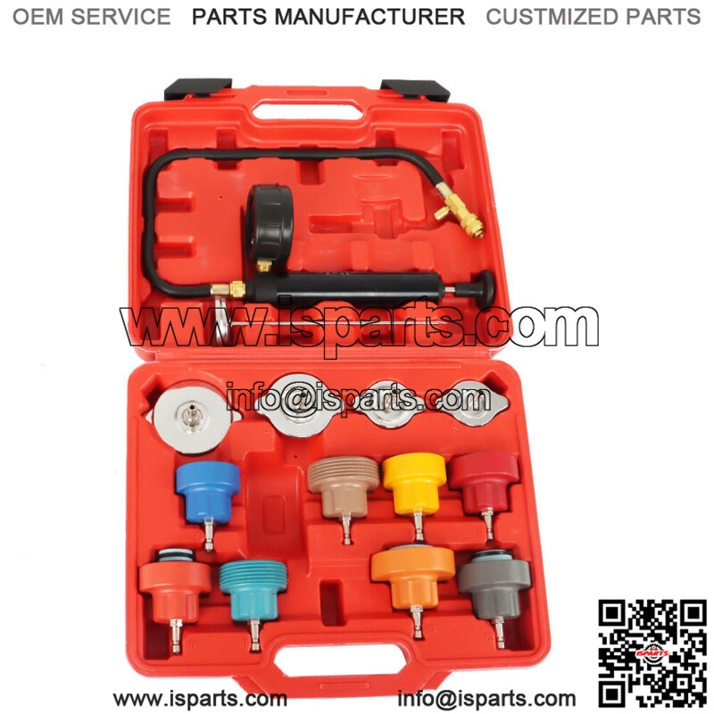Coolant Radiator Pressure Tester & Cooling System Detector Kit Universal