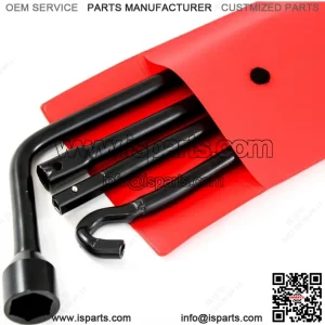 For 2005-2017 Toyota Tacoma Pickup Spare Tire Lug Wrench Tool Kit w/Black Bag