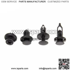 Fastener Trim Moulding Clip Assortment Of Car Body Plastic Push Pin Rivet 40pcs