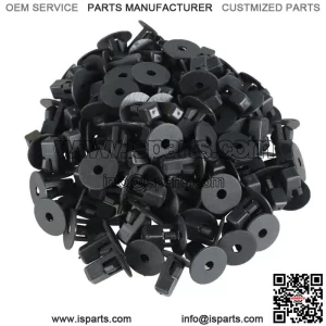 For Toyota Car Fastener Clips Bumper Inner Fender Rivets Push 8x8.2mm 100 Pcs 2