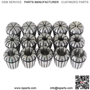 15Pcs ER25 Spring Collet 2MM to 16MM Set For CNC Engra