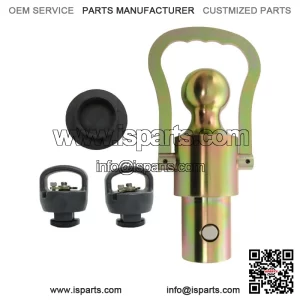 30000 lbs Capacity Gooseneck Ball & Safety Chain Kit For Ram Trucks F13 GNXA2062