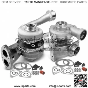 2x High & Low Pressure Turbo Turbocharger forFord F-250 08-10 Powerstroke 6.4L