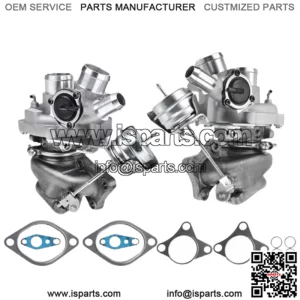 Pair Turbo Turbocharger w/ Gasket ForFord F150 Truck 2011-2012 3.5L V6 Ecoboost