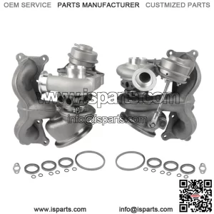 Twin Turbos Turbocharger TD03 Fits BMW N54 335i 335xi 335is 3.0L 2007-2013