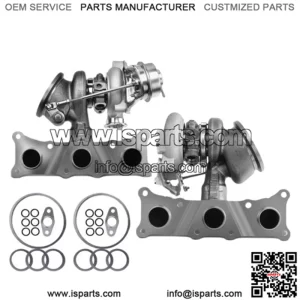 Twin Turbo Turbocharger for BMW E90 E92 E93 335i 335is 335xi 3.0L N54B30 TD03L4