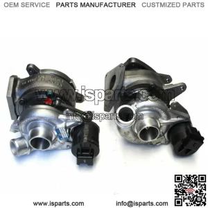 Left+Right Turbocharger Land-Rover Range Rover 3,6 TDV8 200kw Turbo Reman