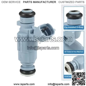 Fuel Injector No.35310-38010-D for Hyundai Sonata 1999-2004 Base 2.4L Blue 1 Pc