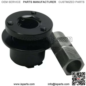 Steering wheel quick release 2# black