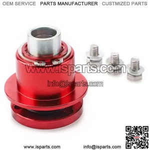 Steering wheel quick release 2# red