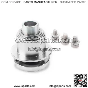 Steering wheel quick release 2# silver