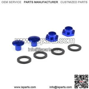 Honda rear window support rod plug #blue