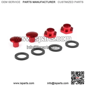 Honda rear window support rod plug # red