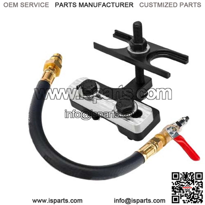 LS engine valve spring compression tool with test tube