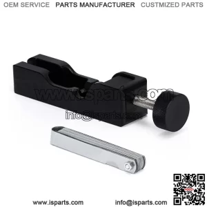 Spark plug gap adjustment tool with feeler gauge #black