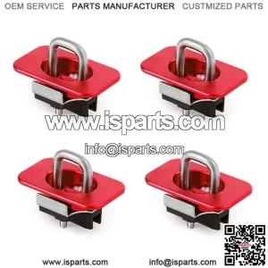 15-21 Ford F150 Lock 4 Pack #Red
