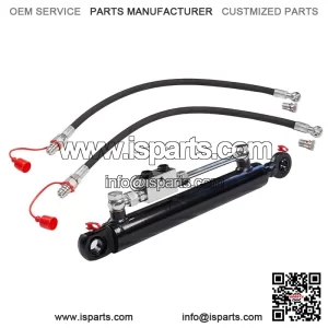 New Hydraulic Top Link Cat. 1-1 with Locking Block Inc.2 Hoses(Length Selectable