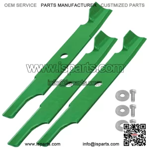 52" Deck Blades & Bolt for Snapper SPX2346 RZT2552 ZT2752 YT2652 LT9500 Series