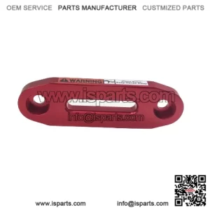 Red X-ATV fairlead for synthetic winch rope (2500-3500lb)