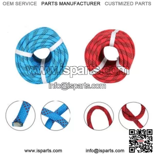 3/8" X 100' Braided Rope Strong Pulling Rope for Climbing Sailing Gardening