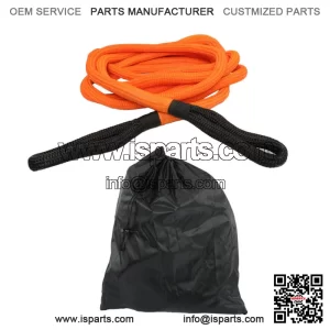 1inx30ft Orange Recovery Kinetic Energy Tow Rope Snatch Strap 30000 LBS