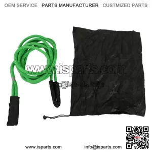 6800 LBS Kinetic Energy Truck Tow Recovery Rope 1/2" X 20' Strap Snatch Green